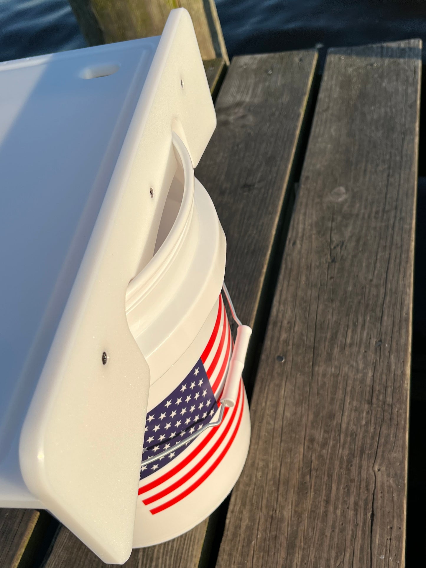 Made in the USA | Premium Single Bucket Raised 18" Fillet Table and Cutting Board