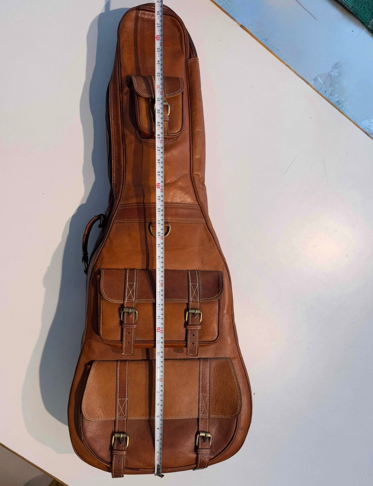 Personalized Leather Guitar Case