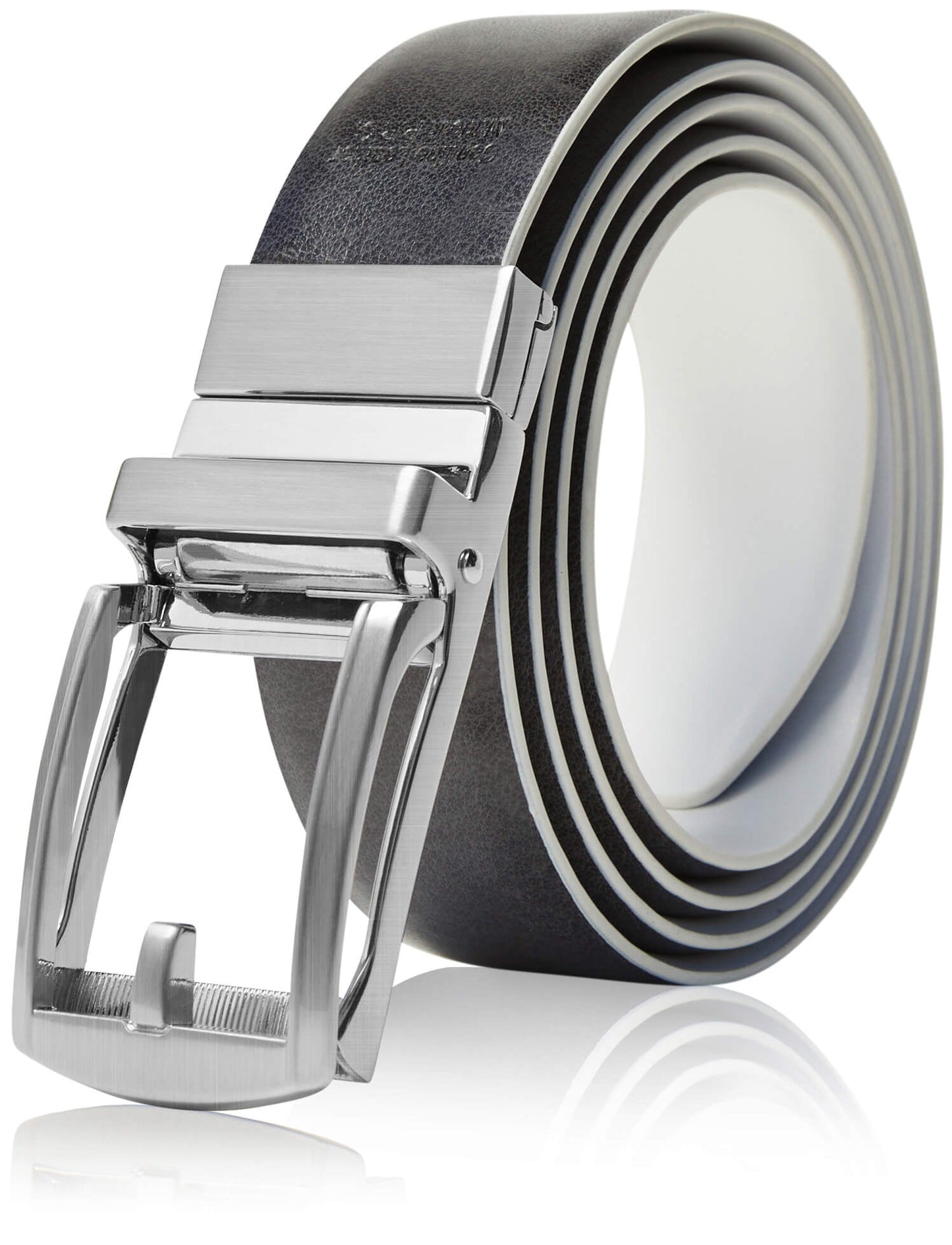 Leather Ratchet Reversible 3 in 1 Belt