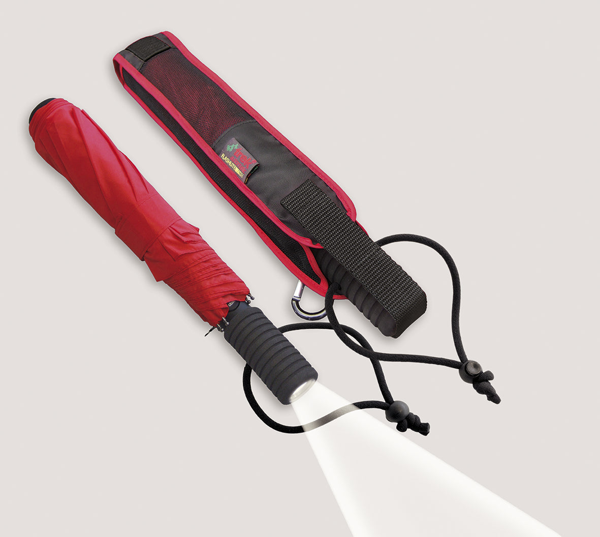 Light Trek Automatic Flashlite – Professional Hiking Umbrella with Built-in Bright LED Torch, Long-Lasting Illumination, and Reliable Auto Open/Close System