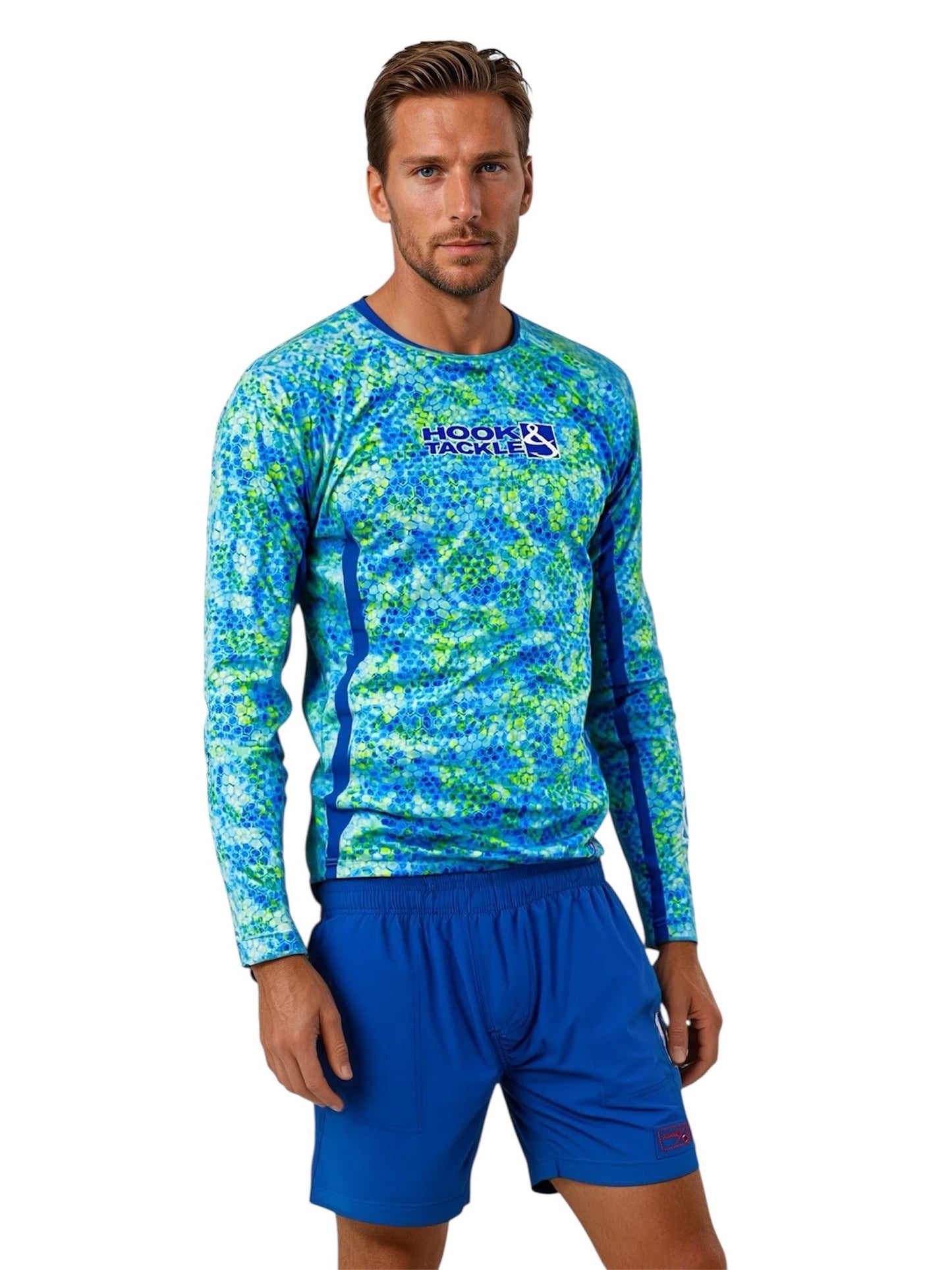 Men's Hexa Dreams L/S UV Fishing Shirt