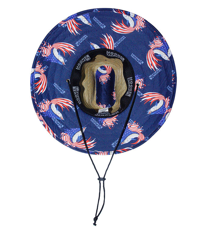 Sails & Stripes Straw Hat