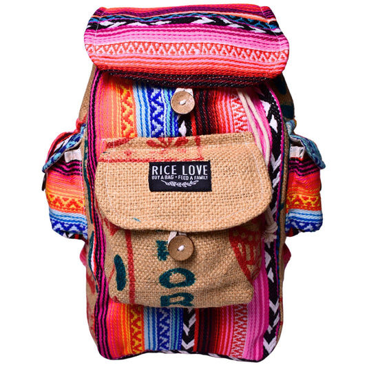 Mini Recycled Travel Backpack Ravi