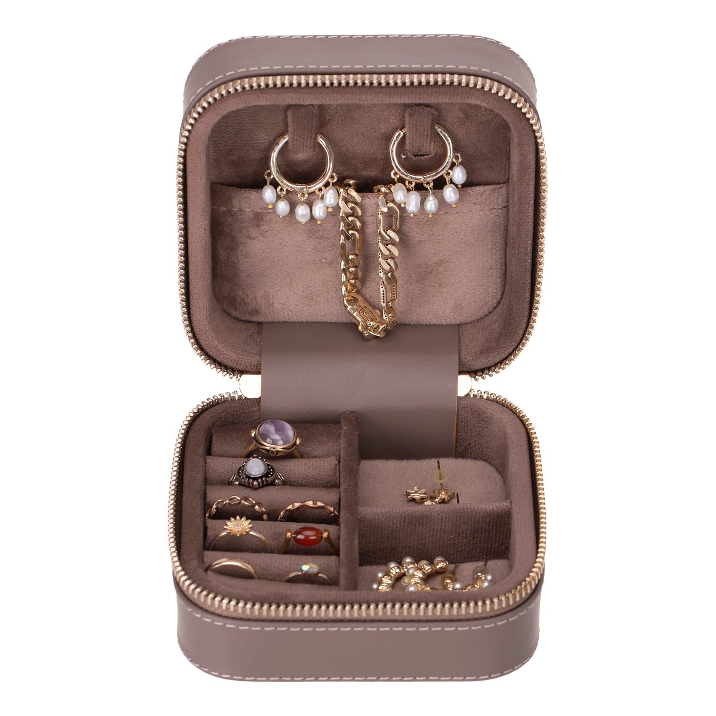 Eufaula Leather Jewelry Box