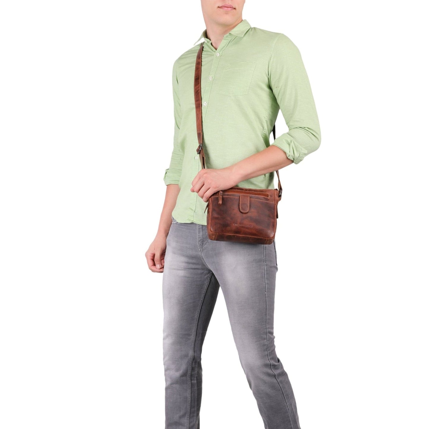 Kingston Crossbody Bag Chestnut