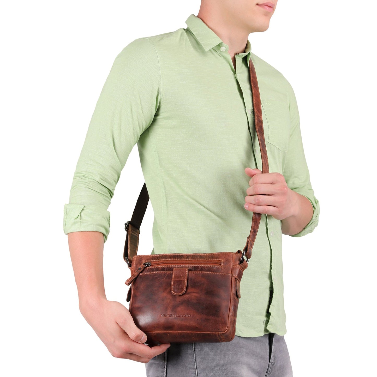 Kingston Crossbody Bag Chestnut