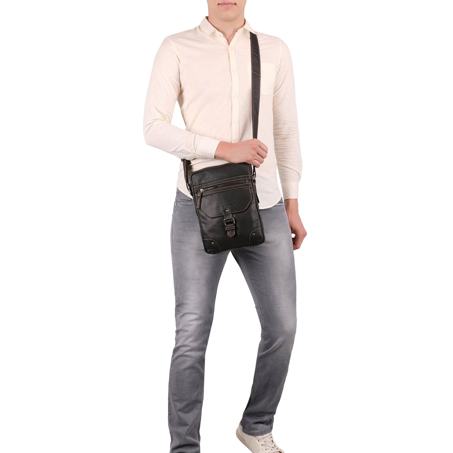 Denver Crossbody Bag Brown