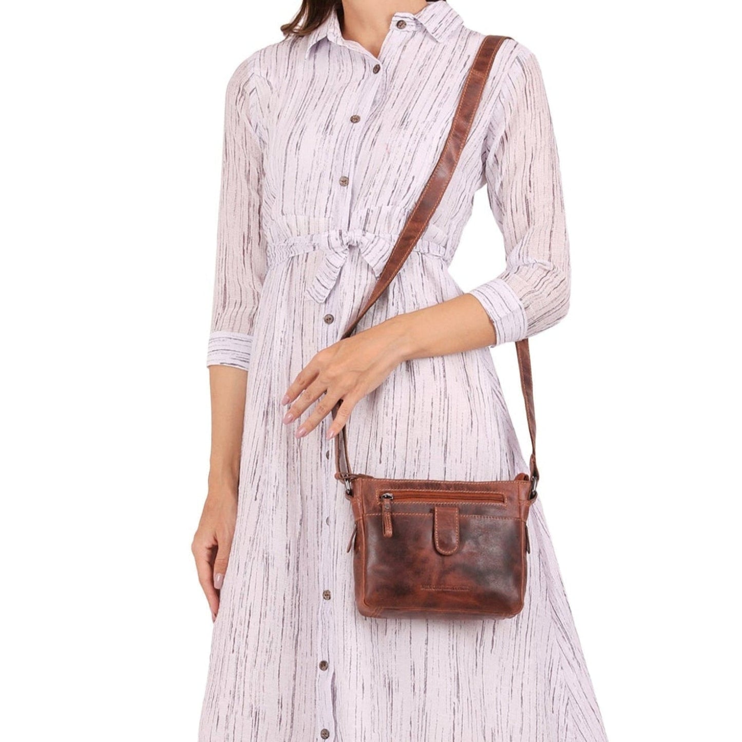 Kingston Crossbody Bag Chestnut