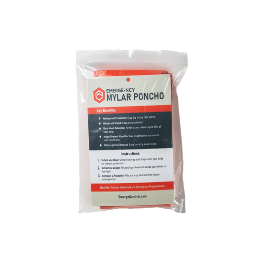 Mylar Poncho