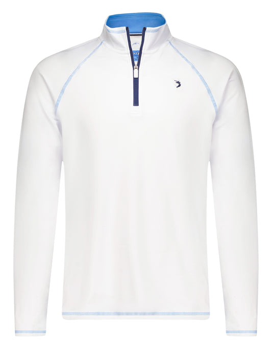 New Harbor 1/4 zip pullover White Men's