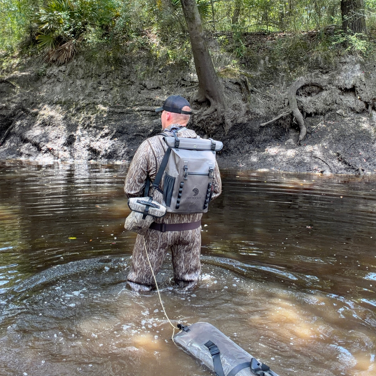 Shell Bag / Boating Bag - Bottomland Camo