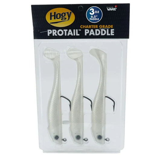 Hogy Protail Paddle 6.5" 3oz, 4oz, 5oz, 6oz (Bone Color) PK of 3