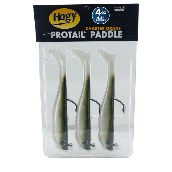 Hogy Protail Paddle 6.5" 3oz, 4oz, 5oz, 6oz (Olive color) Pk of 3