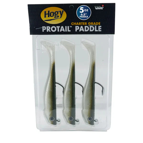 Hogy Protail Paddle 6.5" 3oz, 4oz, 5oz, 6oz (Olive color) Pk of 3