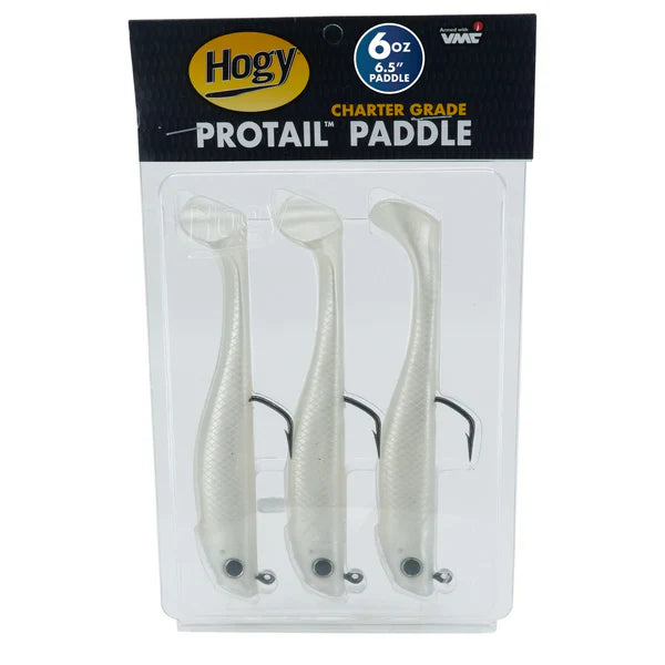 Hogy Protail Paddle 6.5" 3oz, 4oz, 5oz, 6oz (Bone Color) PK of 3
