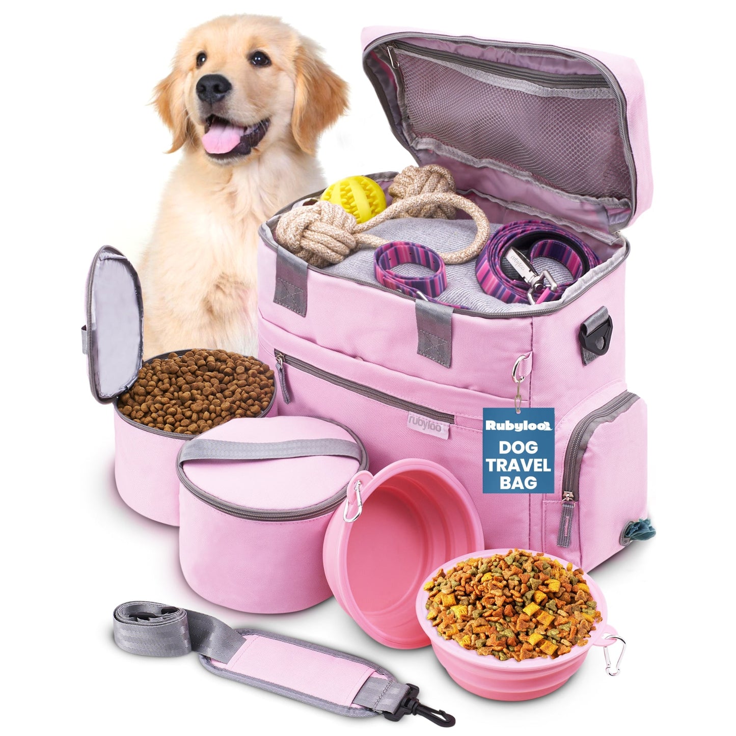 The Original Doggy Bag™ Dog Travel Bag for Supplies