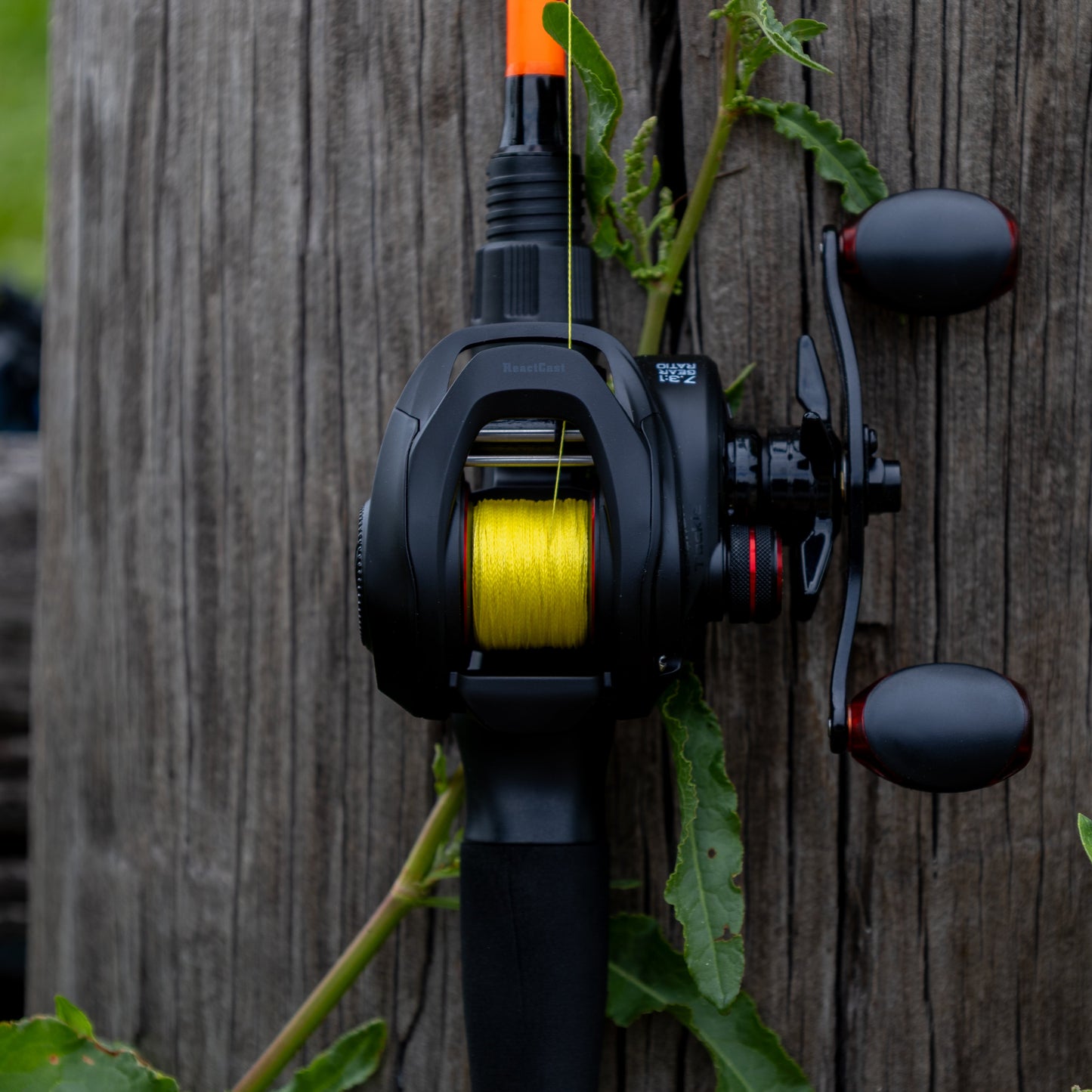 Reaction Tackle Braided Fishing Line - NO FADE Yellow - NEW