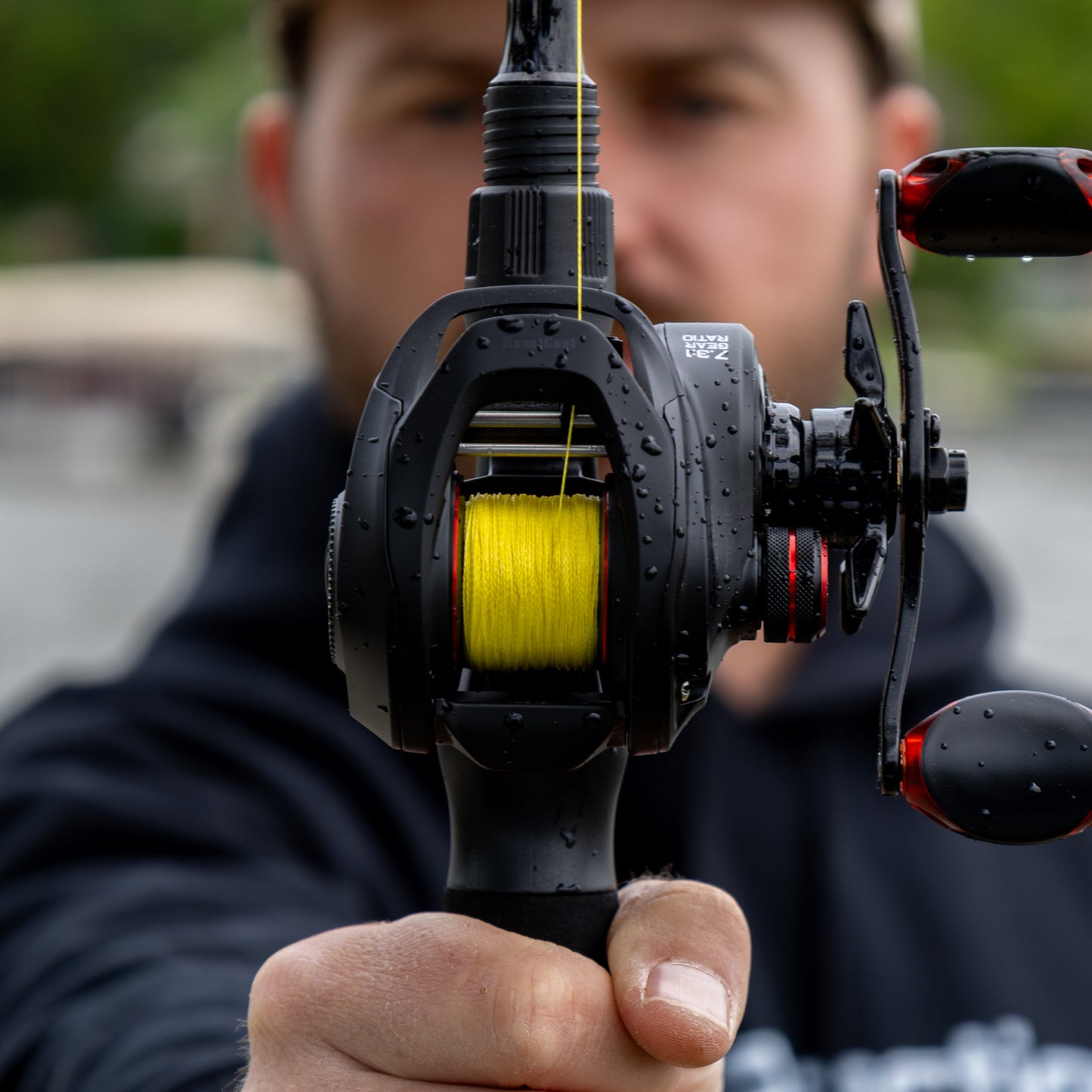 Reaction Tackle Braided Fishing Line - NO FADE Yellow - NEW