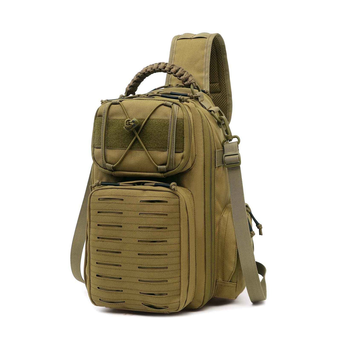 Upgrade Military Tactical Sling Bag - Anti-Cut, Waterproof, Durable & Comfortable