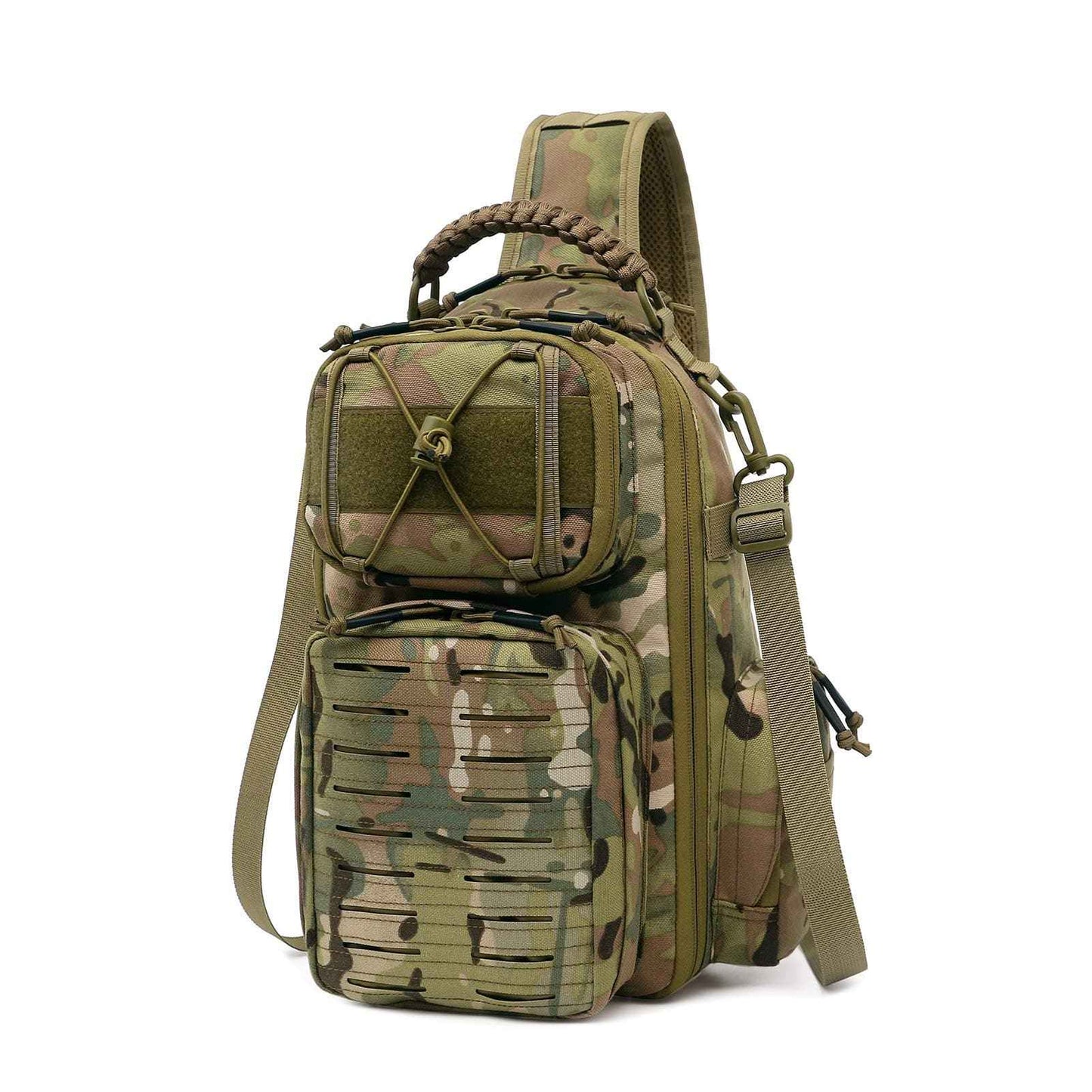 Upgrade Military Tactical Sling Bag - Anti-Cut, Waterproof, Durable & Comfortable