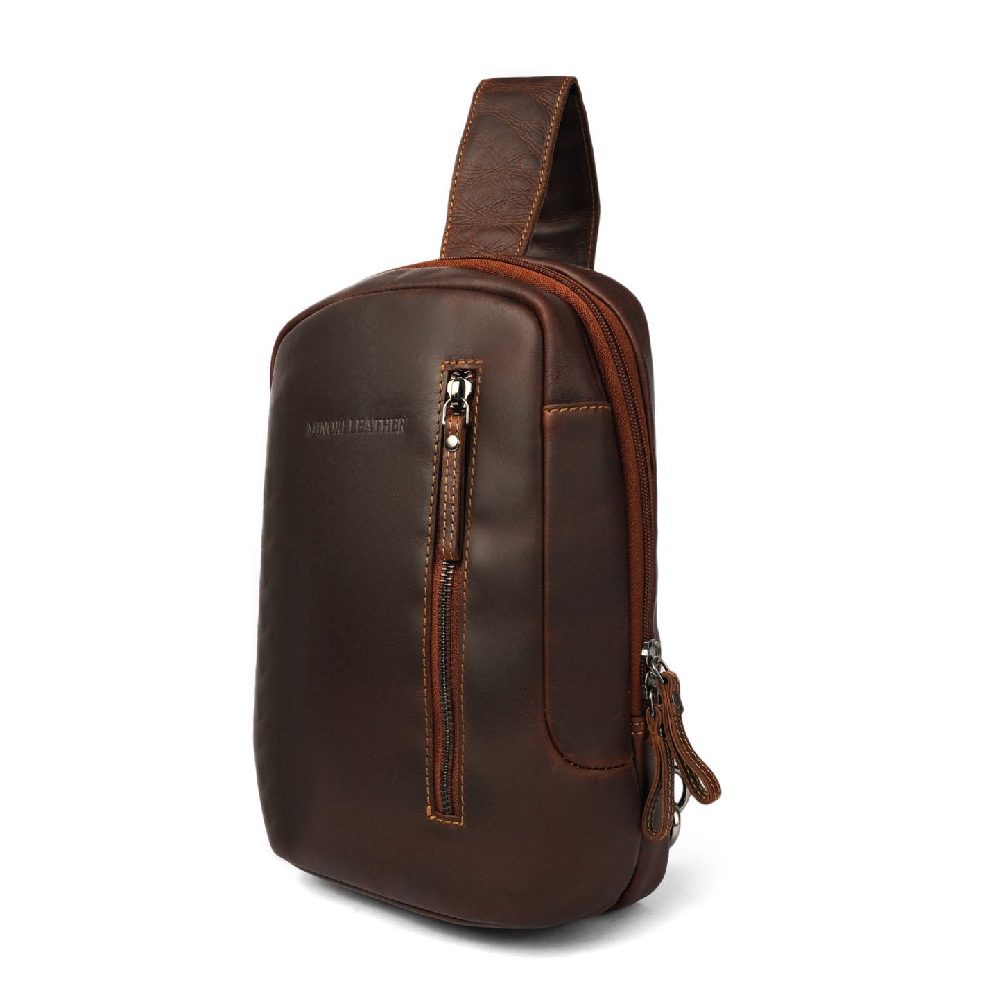 Luxe Sling Bag Chestnut