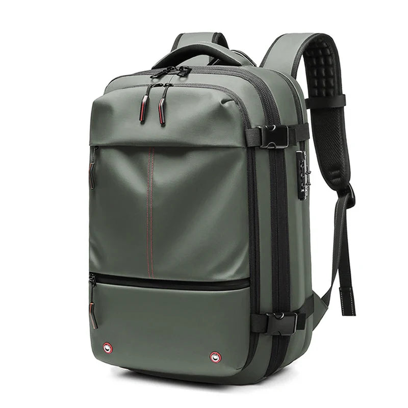 Large Capacity Travel Backpack with Compression Straps