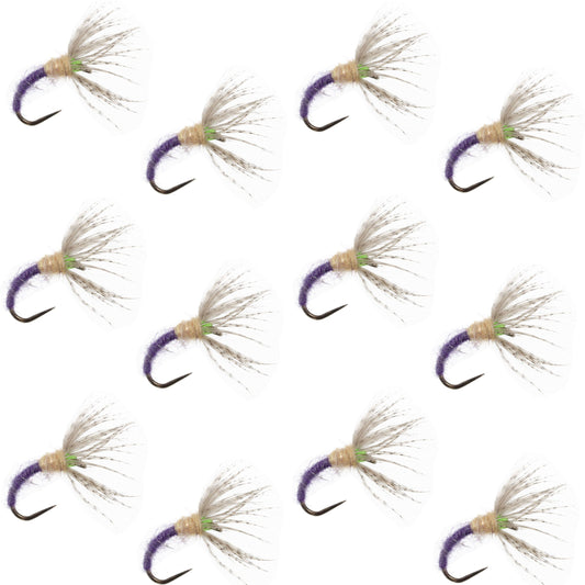 Grave Digger Sakasa Kebari - 12 Tenkara Flies - Size 10