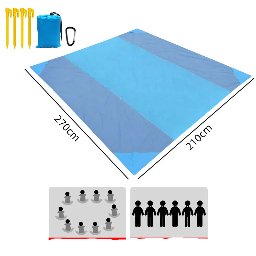 Extra-Large Folding Beach & Camping Mat