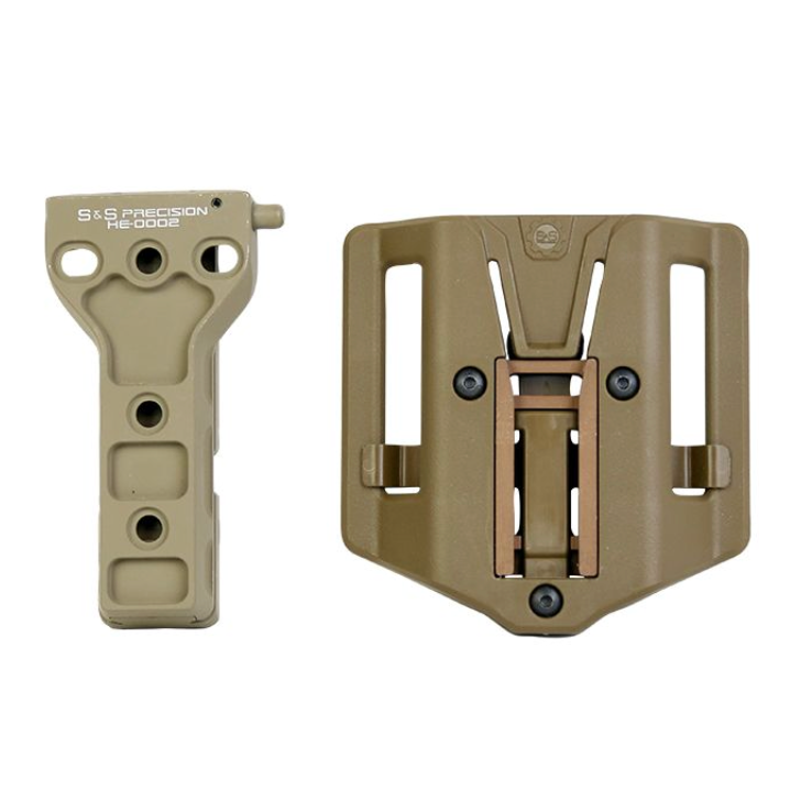 Holster Extender with Reinforced GRT Belt Adapter