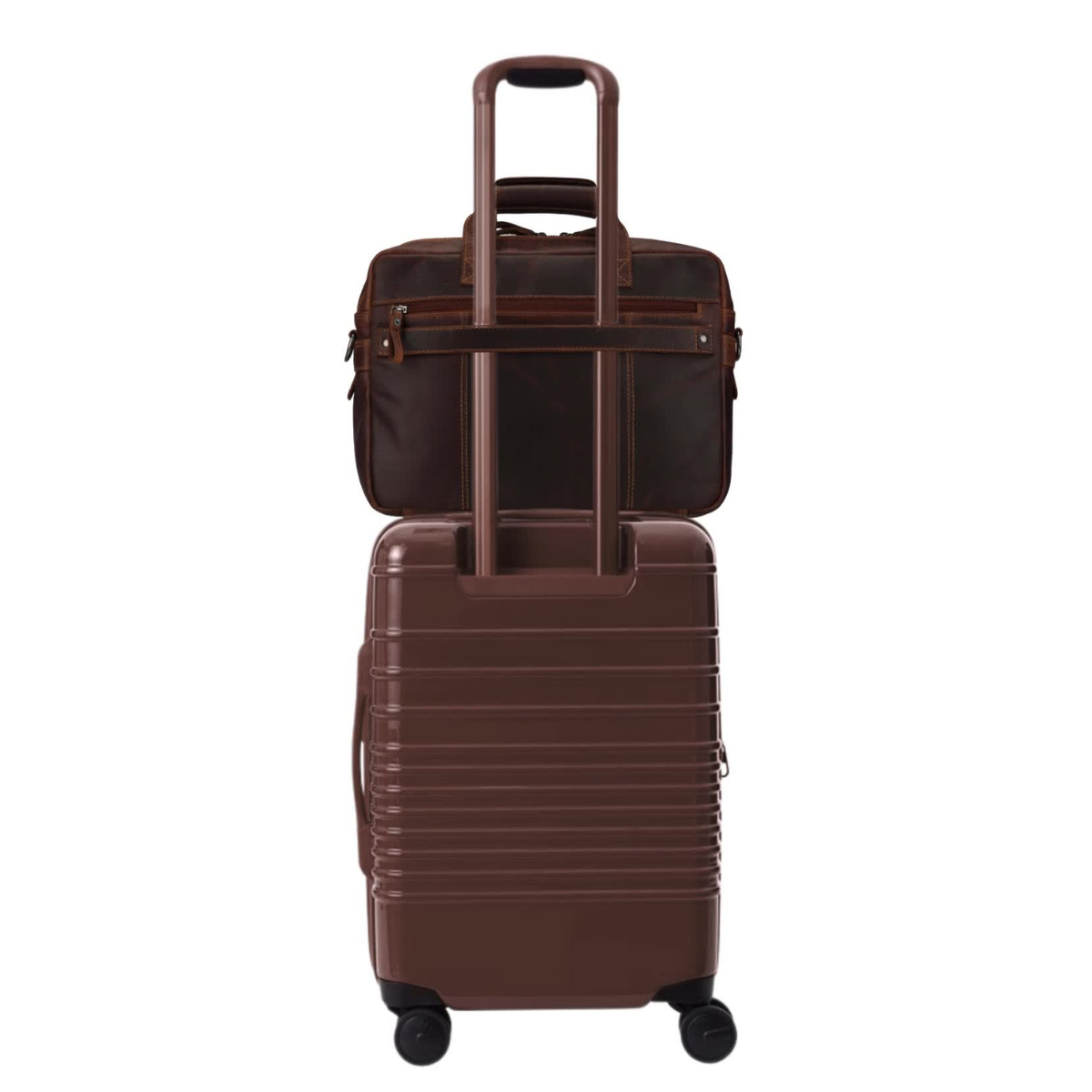 Seattle Briefcase Bag 14" Chestnut