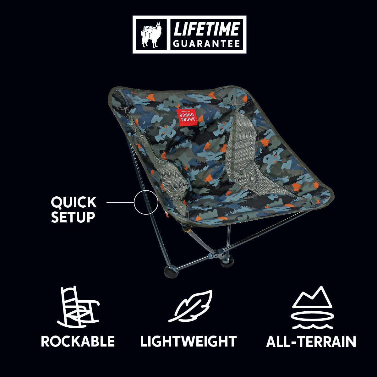Grand Trunk Monarch All-Terrain Legless Chair