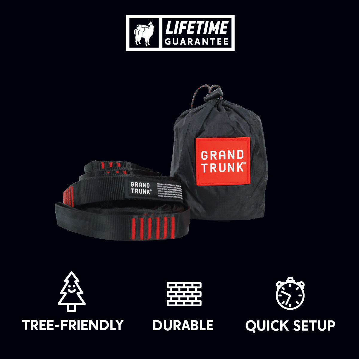 Grand Trunk Trunk Straps - Hammock Suspension Straps