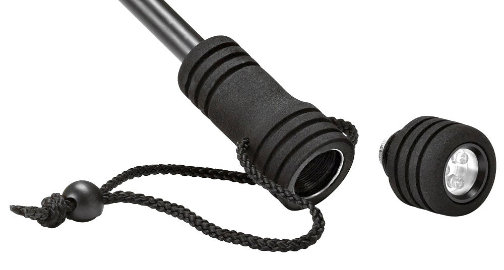 Swing Flashlight Trekking Umbrella – Ultra-Lightweight, Durable Frame with Integrated Detachable LED Flashlight, Windproof Design & UPF 50+ UV Protection
