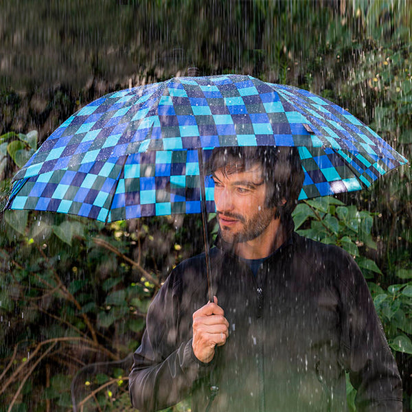 Swing Liteflex Trekking Umbrella – Featherlight, Nearly Unbreakable Fiberglass Frame, Waterproof Teflon-Coated Canopy, Integrated Compass, Perfect for Hiking and Outdoor Adventures