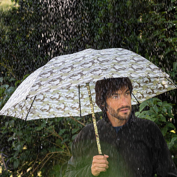 Swing Trekking Umbrella – Lightweight, Nearly Unbreakable Fiberglass Frame with Water-Repellent Canopy, UPF 50+ Sun Protection, and Comfortable EVA Handle