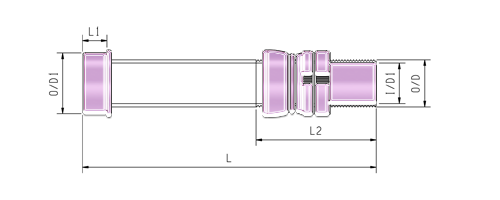 Seaguide Aluminum Fly Reel Seat Model TFS