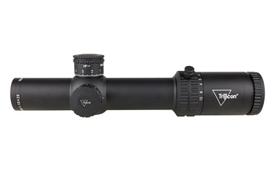 Trijicon Credo |  1-10X28mm |  First Focal Plane Riflescope |  Red/Green MRAD Segmented Circle Reticle |  34mm Tube |  Matte Finish |  Black
