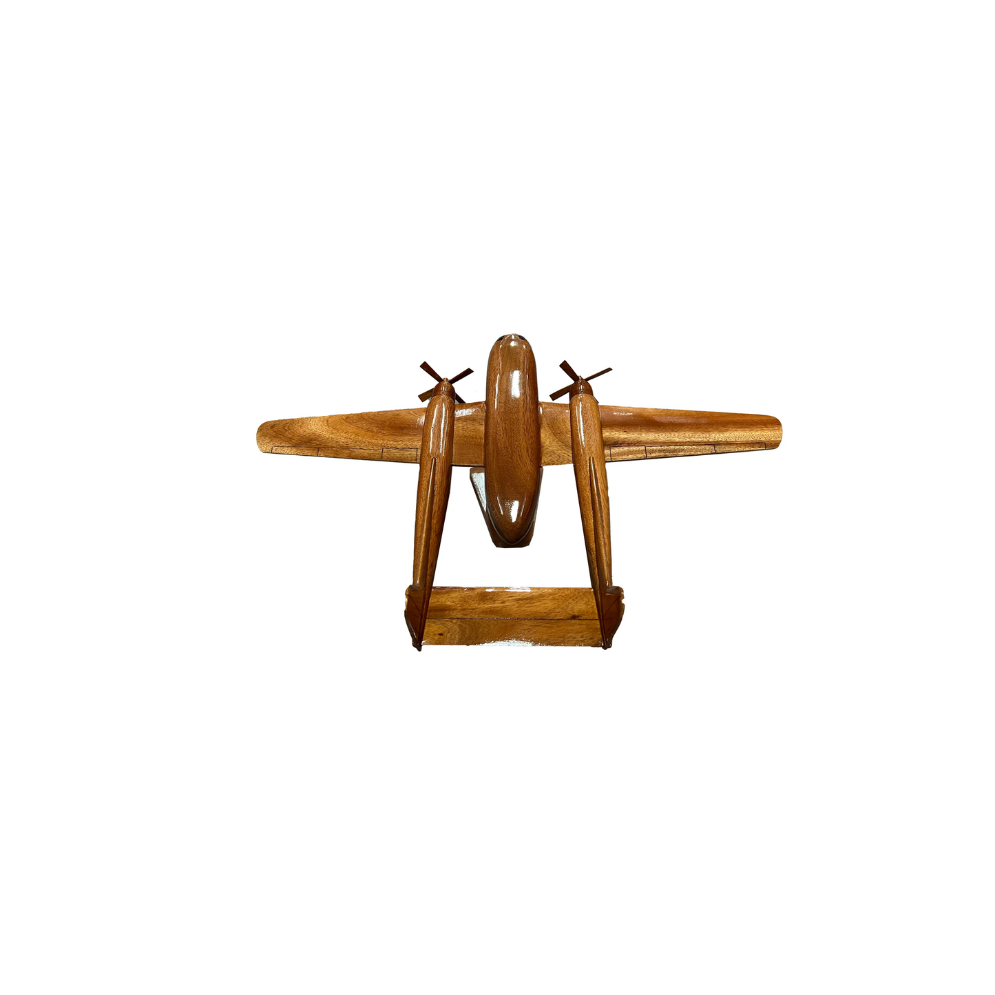 C-119 ( C119 ) Flying Box Mahogany Wood Desktop Airplane Model