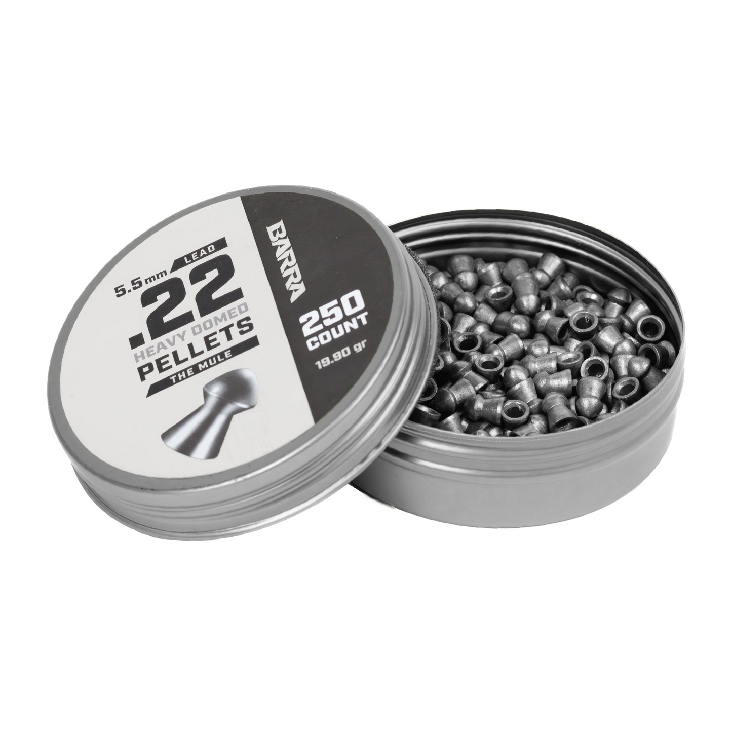 Mule Heavy Domed .22 Caliber Pellets - 250 Count