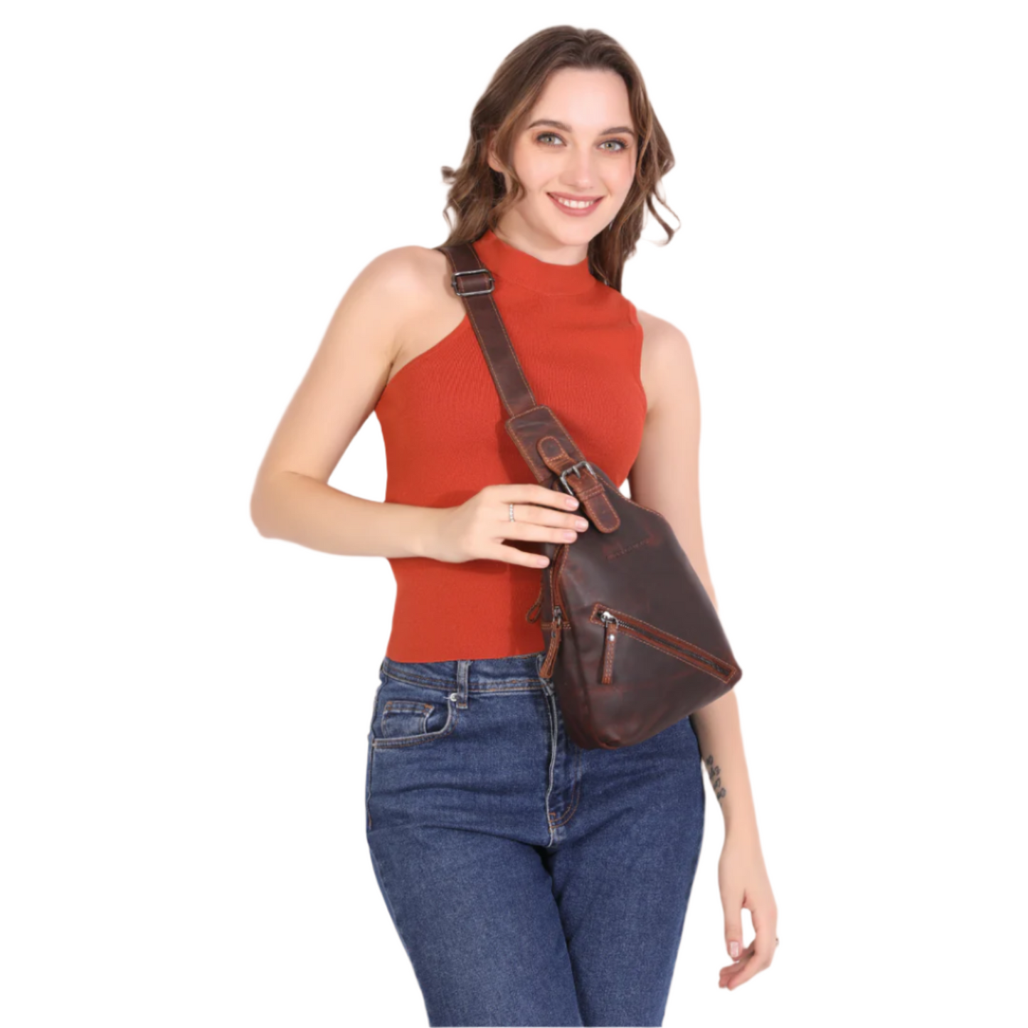 Sydney Crossbody Bag Chestnut