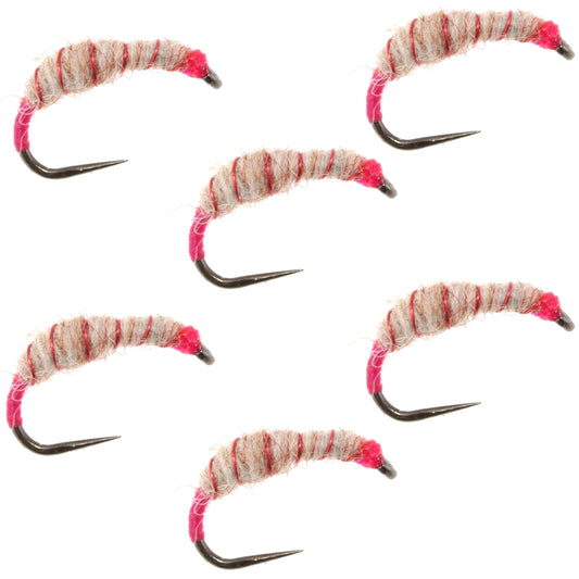 Utah Killer Bug - 6 Tenkara Flies - Size 10