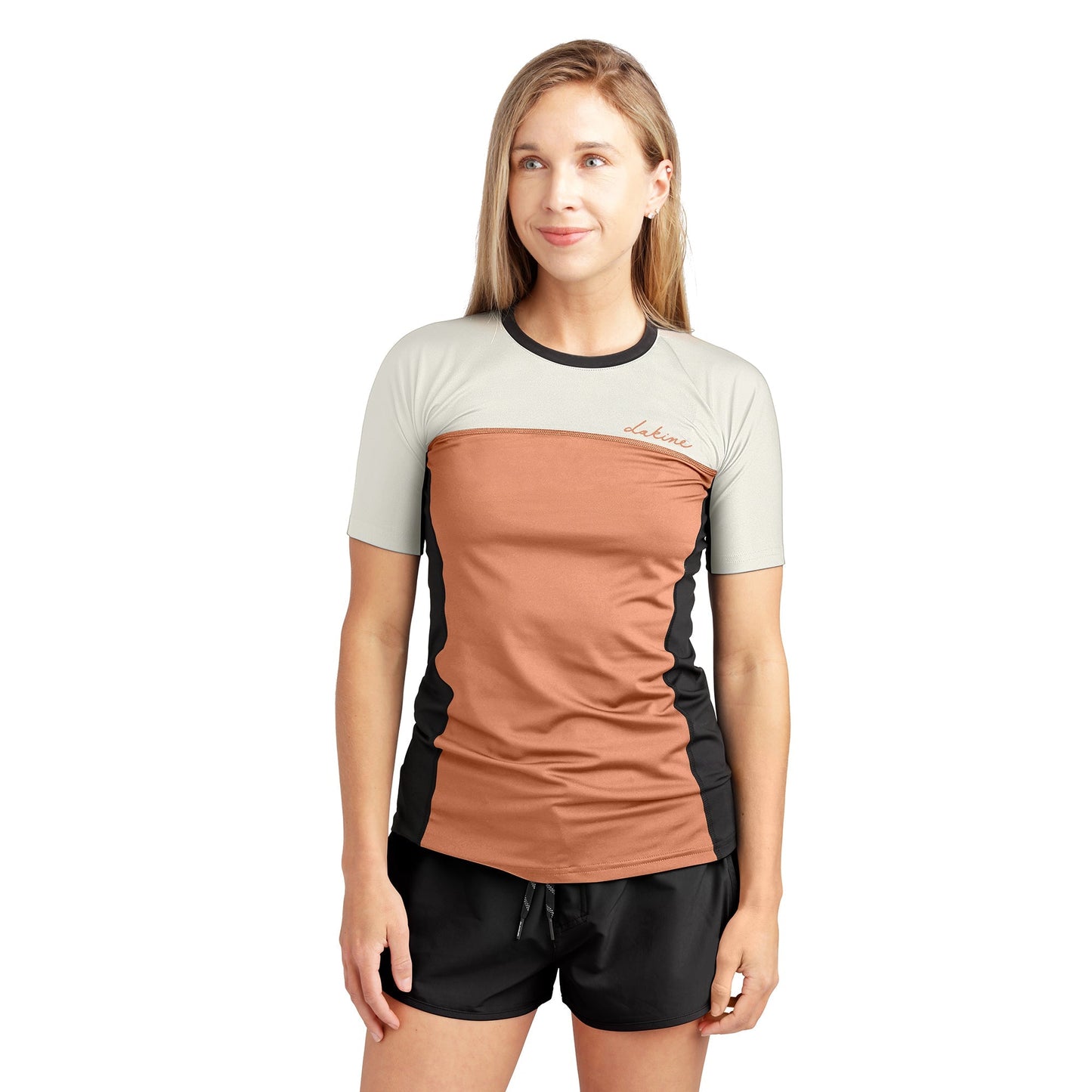 HD SNUG FIT SHORT SLEEVE RASHGUARD CREW - WOMENS
