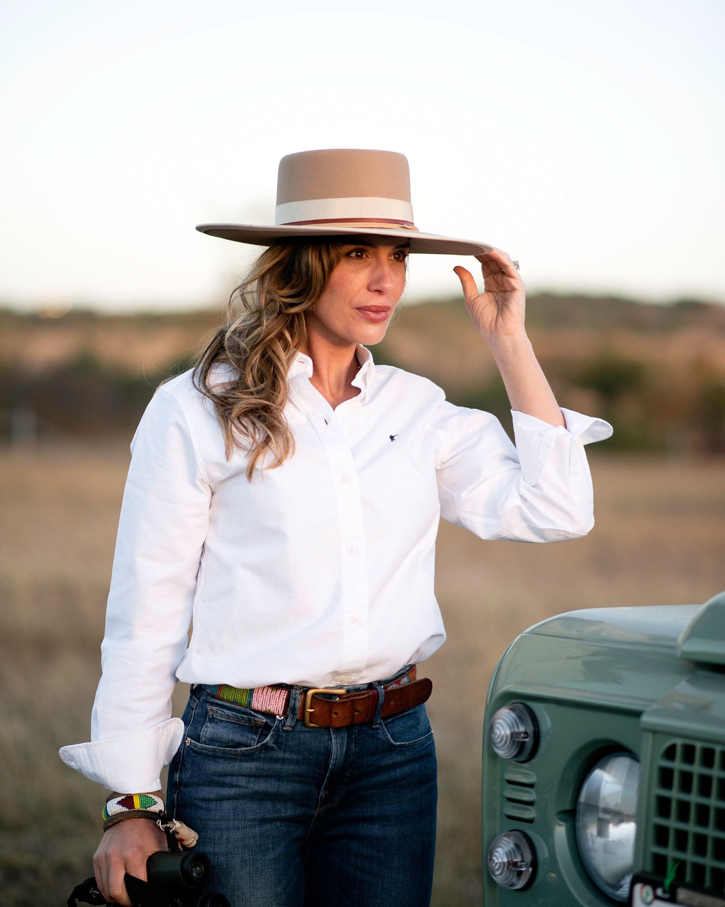 Joan Shirt - White Oxford