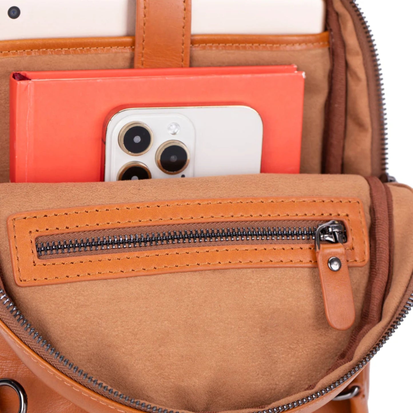 Athens Unisex Leather Cross Bag