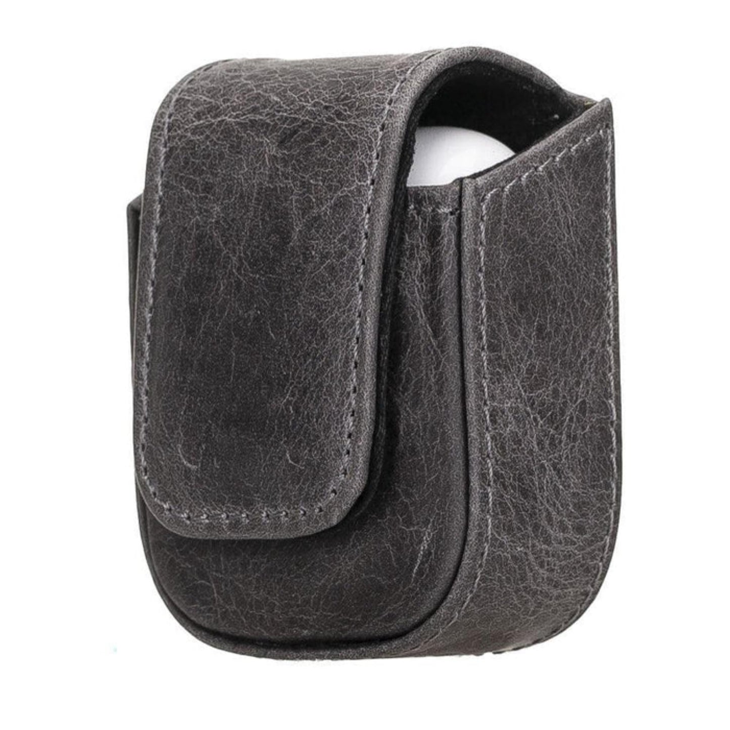 Aurora Luxury Leather AirPods Case with Attached Wrist Strap