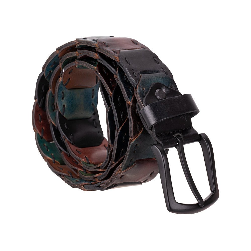 Bessemer Braided Leather Belt for Men