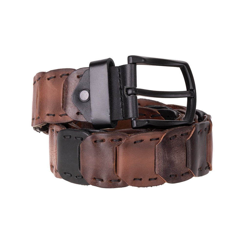 Bessemer Braided Leather Belt for Men