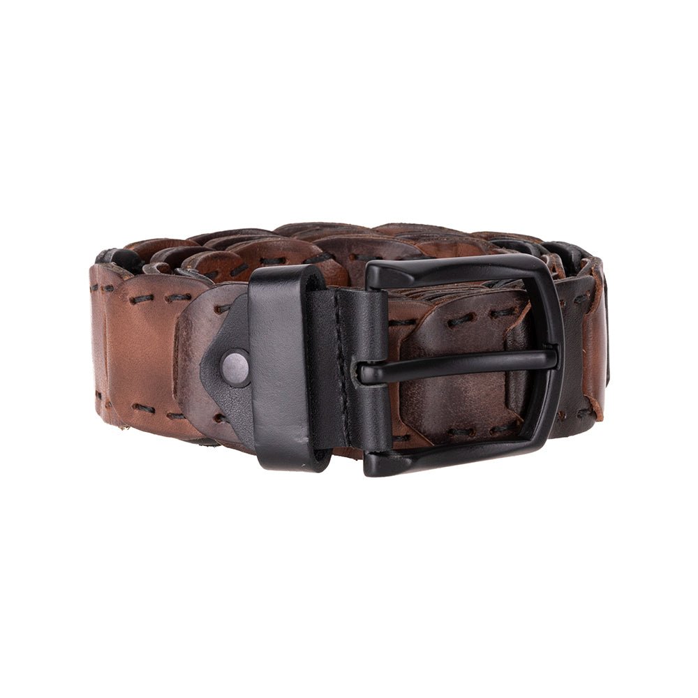 Bessemer Braided Leather Belt for Men