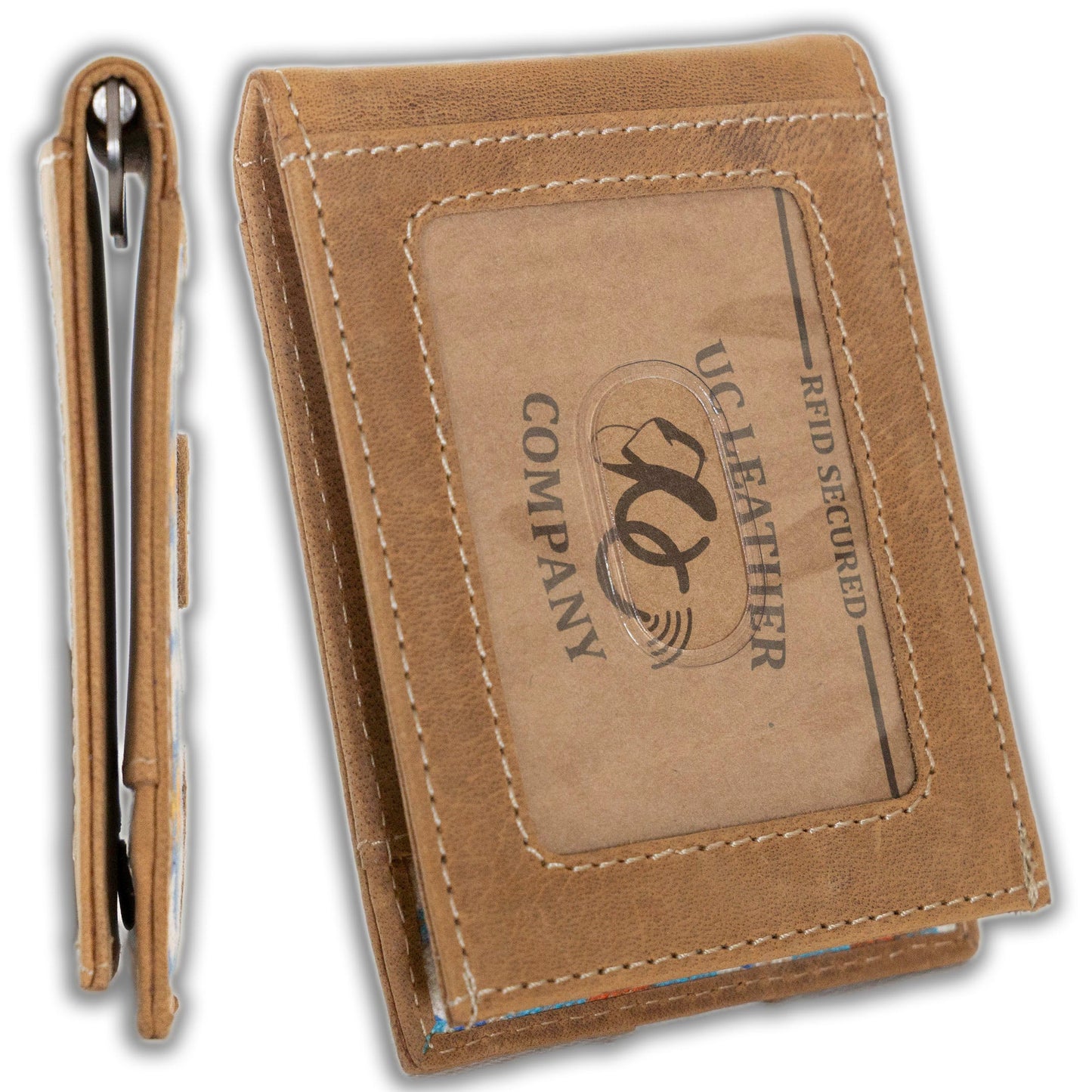 Leather Money Clip Bifold