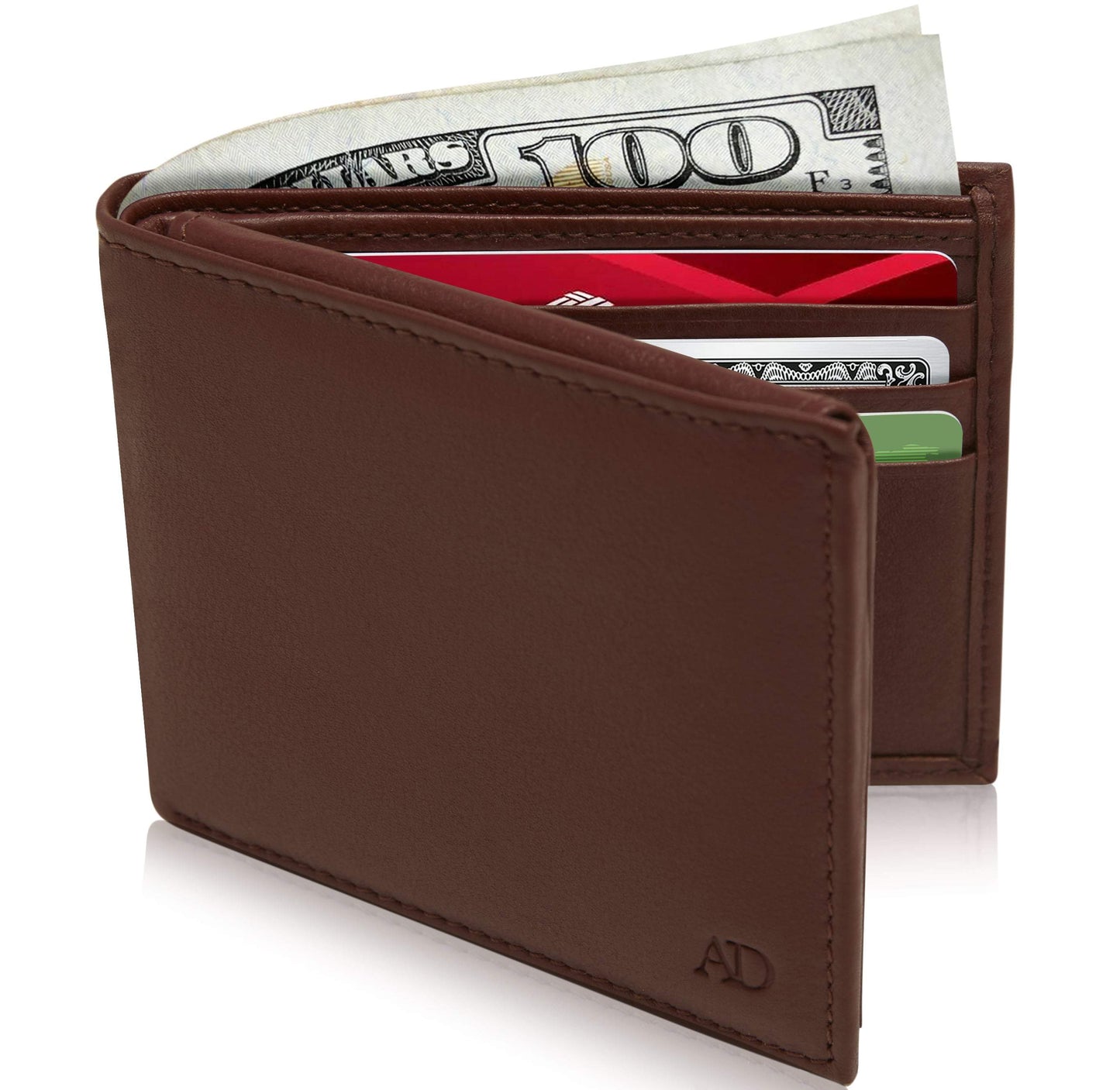 Bifold Wallet With Flip-Up ID Window